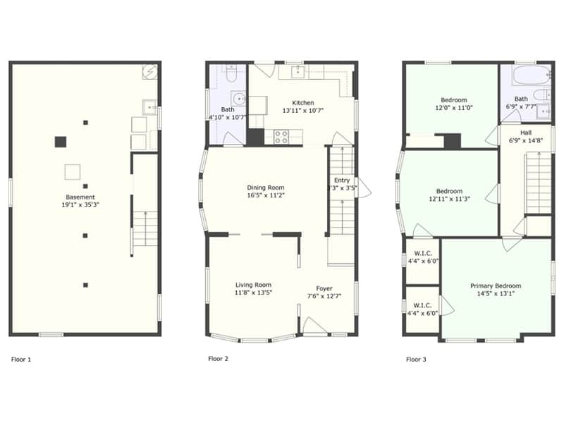 Floorplans example